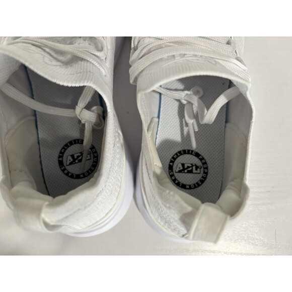 APL Women’s TechLoom Breeze White Knit Running Shoes Size 8 - Picture 6 of 11
